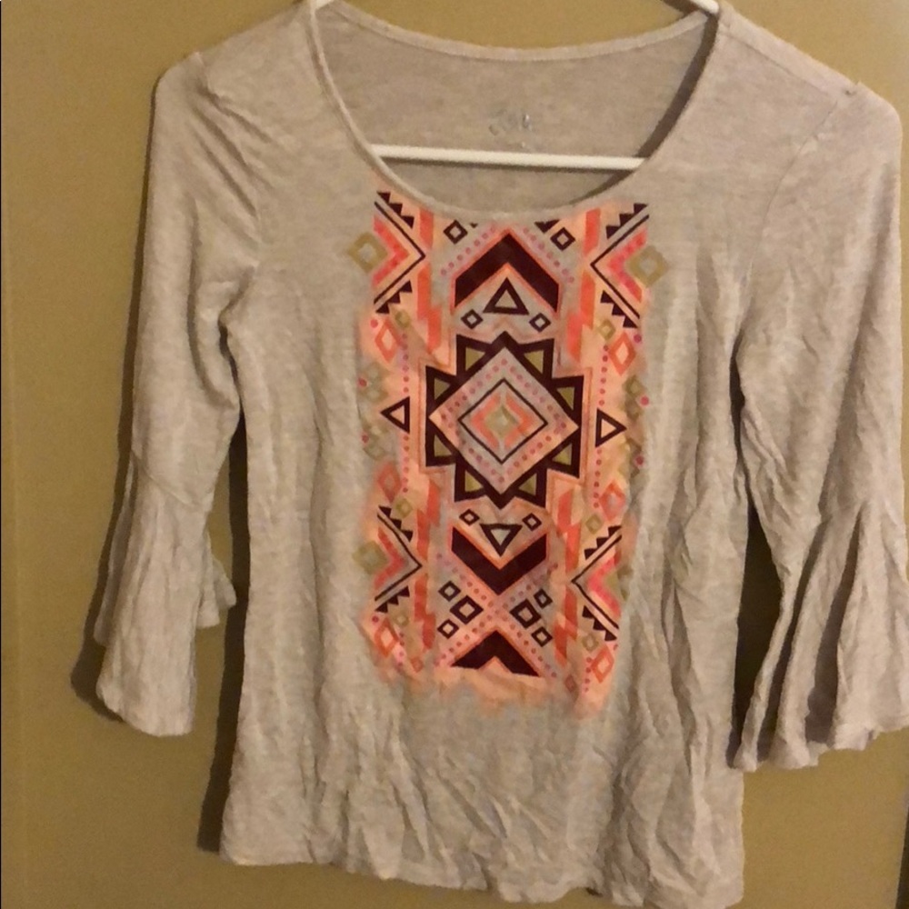 Girls Justice size 10 pheasant top